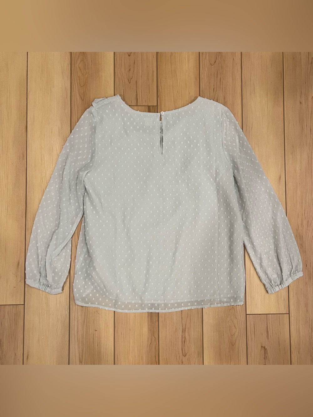 J.Crew Factory Ruffle Front Top - Picture 6 of 6